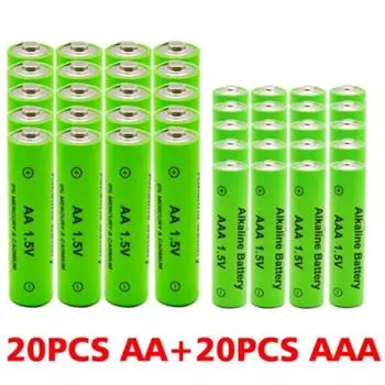 Перезаряжаемая щелочная батарея типа АА для электронных замков, дверных звонков, замков с отпечатками пальцев и картами, пультов дистанционного управления и микрофона. AAA battery