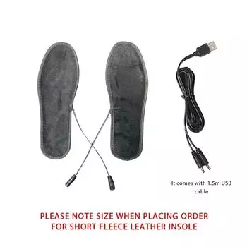 Перезаряжаемая стелька с подогревом для женщин и мужчин