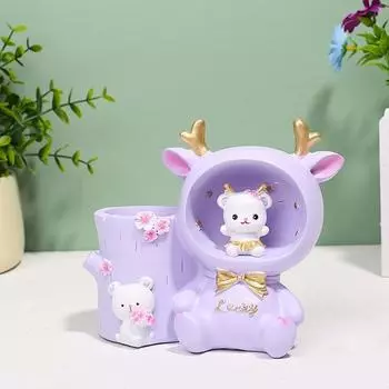 Перезаряжаемая светодиодная настольная лампа для детской спальни, детская настольная лампа, украшение для дома A