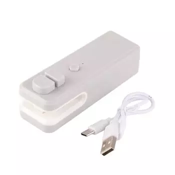 Перезаряжаемая термосварочная машина для закусок, пластиковые пакеты, портативная домашняя мини-машина для запайки