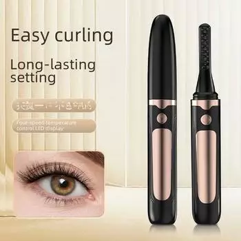 Перезаряжаемые щипцы для завивки ресниц с цифровым дисплеем, электрические щипцы для завивки ресниц, инструмент для макияжа, контроль температуры