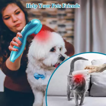 Перезаряжаемый 810 нм 650 нм портативный аппарат для холодной лазерной терапии для облегчения боли