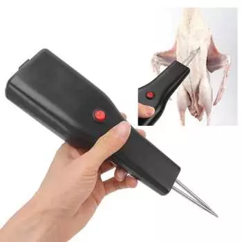 Электрическая перощипальная машина для птицы, ручная перощипальная машина для кур, полностью автоматическая перо для уток, гусей, сельскохозяйственные животные, товары EU Plug-with wire чёрный