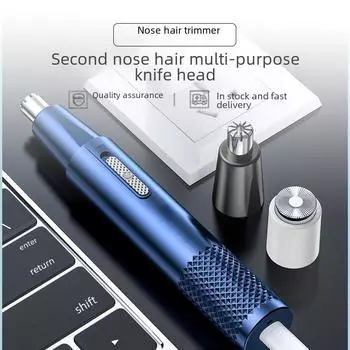 Перезаряжаемый электрический триммер для волос в носу для мужчин и женщин