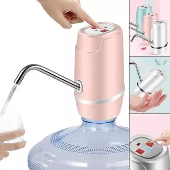 Перезаряжаемый электрический водяной насос Портативный диспенсер для воды в бутылках Автоматический питьевой инструмент Style 3is electric