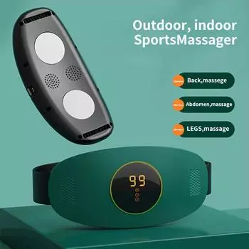 Перезаряжаемый аппарат для похудения поясной ремень фитнес-массажер для похудения и коррекции фигуры прибор для облегчения запоров белый