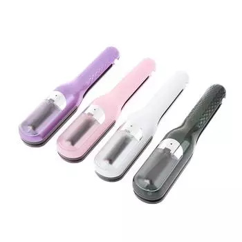 Перезаряжаемый беспроводной триммер для секущихся волос, триммер для секущихся кончиков волос, средство для удаления поврежденных волос, восстанавливающий уход за волосами 1 белый