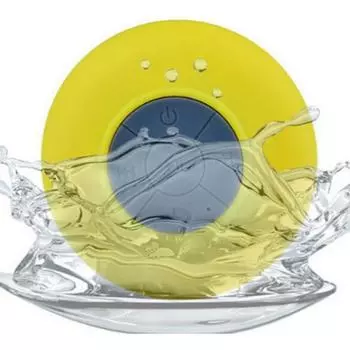 Перезаряжаемый Bluetooth беспроводной водонепроницаемый встроенный микрофон динамик большой присоска стерео динамик мини наружный громкоговоритель белый