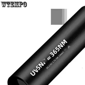 Перезаряжаемый фонарик Wood s UV365 с фиолетовым черным зеркалом для банкнот, защита от подделок, обнаружение мха и грибка для дома