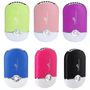 Перезаряжаемый мини-фен для ресниц для наращивания и кондиционирования зелёный