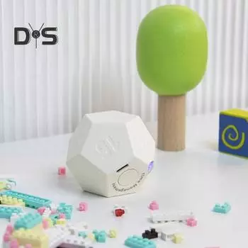 Перезаряжаемый мини-таймер Time Ball, простой в использовании с двойным режимом будильника, таймер Pomodoro, принадлежности для приготовления пищи жёлтый