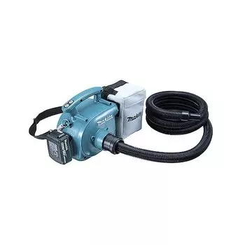 Перезаряжаемый портативный пылеуловитель Makita 18 В 6 Ач с аккумулятором и зарядным устройством VC350DRG