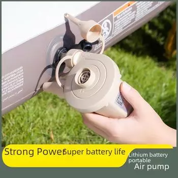 Перезаряжаемый портативный воздушный насос двойного назначения для дома и автомобиля