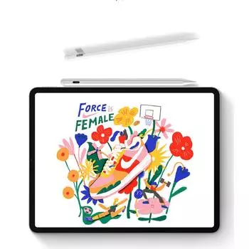 Перезаряжаемый стилус с чувствительностью к наклону, емкостный стилус с магнитной адсорбцией для iPad 6-10 iPad Pro 12,9/11/13 дюймов M4