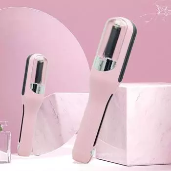 Перезаряжаемый триммер для секущихся кончиков волос, беспроводной инструмент для восстановления поврежденных волос для всех типов волос розовый