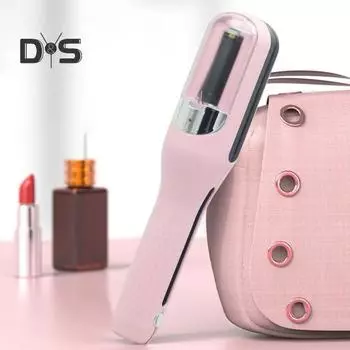 Перезаряжаемый триммер для секущихся кончиков волос, беспроводной инструмент для восстановления поврежденных волос для всех типов волос розовый