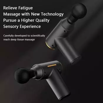 Перезаряжаемый вибрационный массажер для фасций, перкуссионный массажер для глубоких тканей, электрический массажер для релаксации спины