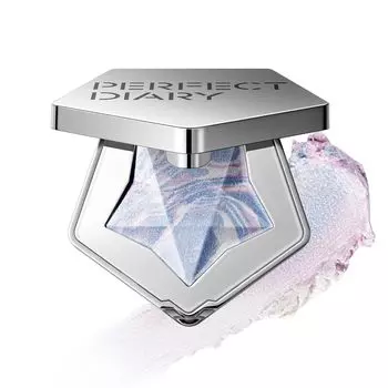 PERFECT DIARY Highlight Powder Stardust Diamond Highlighter Luminizer Highlight Powder 07 Nebula Blue