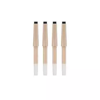 Perfect eyebrow styler replacement, brown, 4 pcs.