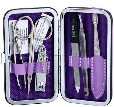perfect manicure kit - purple TU прозрачный