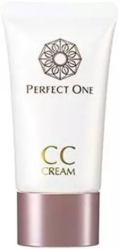 Perfect One CC Cream 25 г Натуральный макияж Цвет кожи Морщины Носогубный Сделано в Японии База, Тональный крем, Контроль, Солнцезащитный крем, Крем, Сыворотка, Уход,