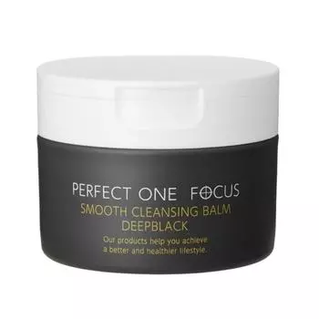 Perfect One Focus Гладкий очищающий бальзам Глубокий черный 75г