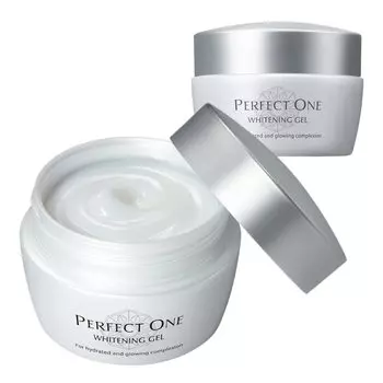 PERFECT ONE Gel Лечебный отбеливающий гель 75 г на 2 месяца Уход за кожей Отбеливание Все в одном Квази-лекарство (Набор 2) (приблизительно. поставка)