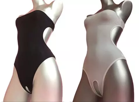 Перфорированный купальник для косплея Lace Queen Rhythmic Gymnastics Set 2 Piece [komanakomi]