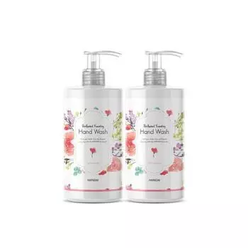 Perfumed Foaming Hand Wash Soft Lavender 500ml Large Capacity 2 Pieces Body Products Hapaday