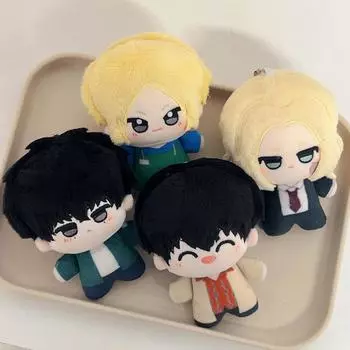 Периферийные куклы аниме, креативные подарки, детская кукла-компаньон в подарок на день рождения, плюшевая кукольная игрушка, 1 шт, 3,9 дюйма One Size