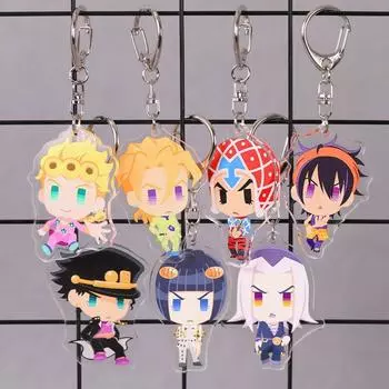 Периферийный кулон JOJO s Bizarre Adventure, золотой ветер, аниме, акриловый брелок, камень, морская воздушная полоса, Xu Lun чистый