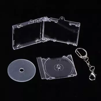 Периферийный памятный пустой альбом мини-CD чехол брелок CD-плеер в форме ключа подвеска для рюкзака своими руками подвесное украшение A2