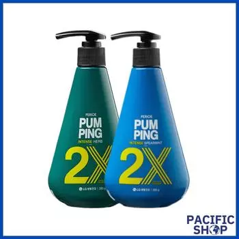 [Perioe] Зубная паста 2X Intense Pumping 285 г *2 (2 шт. в упаковке - Мята, травы) Intense Herb