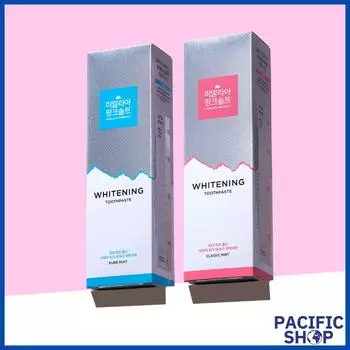 [Perioe] Зубная паста с розовой солью Himalaya White 100 г (Чистая мята, изысканная мята) * 2 Pure Mint *2