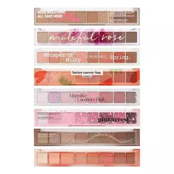 Peripera All Take Mood Palette, Нет. 08 Морковь, но теперь с солнышком, 1 шт.