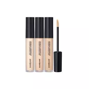 PERIPERA Double Longwear Cover Concealer 5,5 г - консилер #01 Pure Ivory древесина