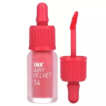 Peripera, Ink Airy Velvet Lip Tint, 14 Rosy Pink, 4 г (0,14 унции)