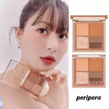 Палитра теней для век Peripera Ink Pocket Shadow Palette 23AD, 03 Когда падают осенние листья, 1 шт.