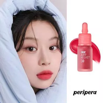 Peripera Чернила The Airy Velvet, 030 Mental Cherry, 4 г, 1 шт.