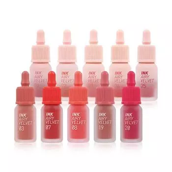 Peripera Ink The Airy Velvet 4 г, 23 звезды персикового цвета, 1 шт.