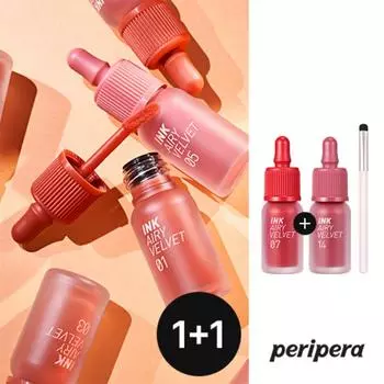 Peripera Ink The Airy Velvet + эксклюзивный розыгрыш, сердечный приступ 007, любимый предмет 008