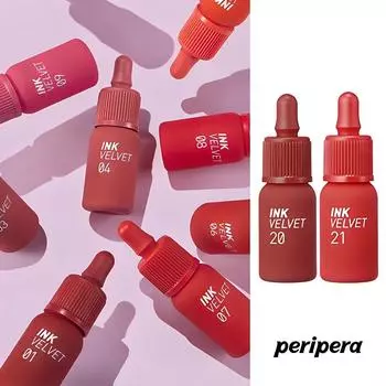 Peripera Ink The Velvet AD+ эксклюзивный розыгрыш, 016 1 миллион сердец, 4 г, 1 единица