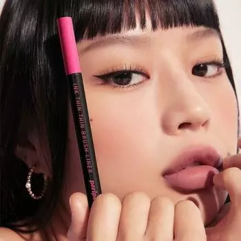 Peripera Ink Thin Thin Brush Liner, корейская косметика, KPOP 001 Black Noir