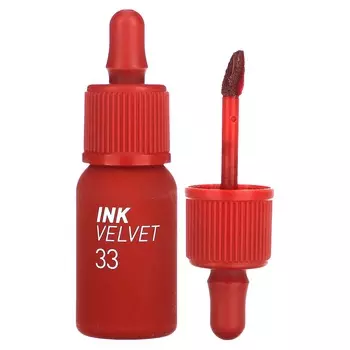 Peripera, Ink Velvet Lip Tint, 33 Red Collector, 4g (0.14oz)