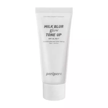 Peripera Milk Blur Tone-up Cream 60ml + Lip & Eye Remover 30ml, 004 Glow, 1 piece