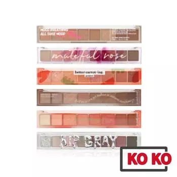 Peripera Палитра All Take Mood 6,8 г (5цвет) / Тени для век 08. Better Carrot-ing