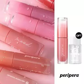 Peripera Средство для снятия макияжа с губ и глаз Ink Mood Glow Tint 30 мл, 003 Mom Jik Rose, 1 шт., 4 г