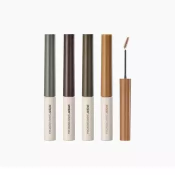 [peripera] Тушь для ресниц Speedy Skinny Brow (001 Прохладный Серый) 3g