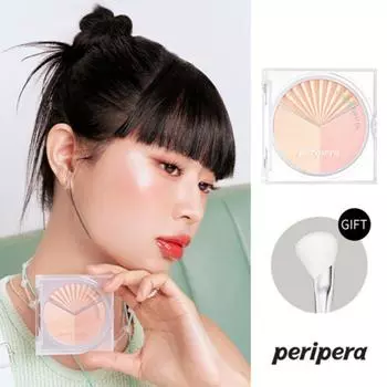 Раздача хайлайтера Peripera V AD+, 001 Shining On