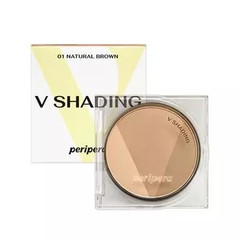 Peripera V Shading AD 9.5g, Нет. 1 Натуральный коричневый, 1 шт.